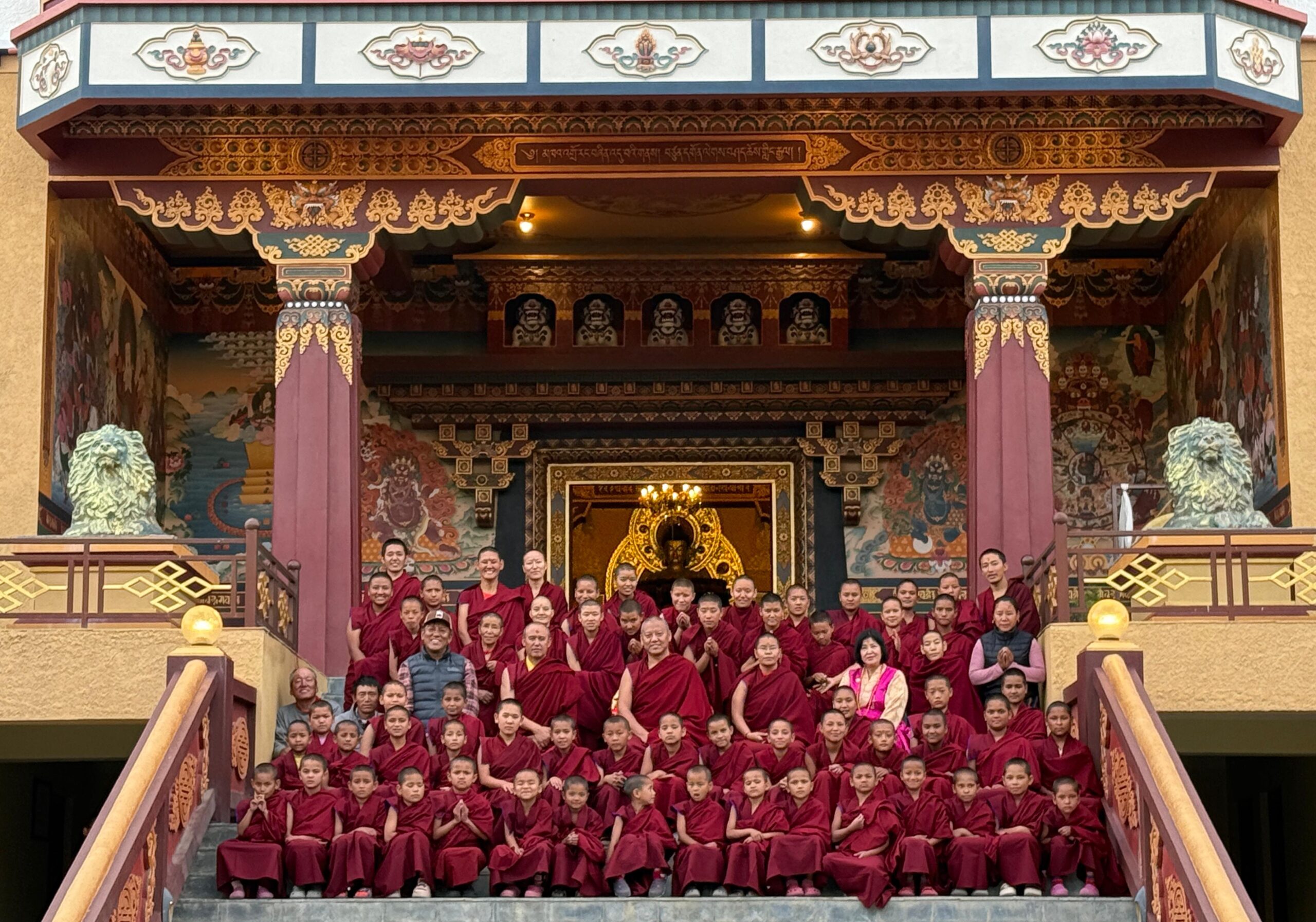 Lekshey Choeling Nuns scaled Home